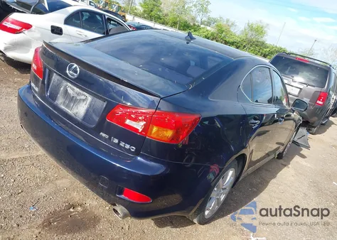 2008 Lexus Is 250 z USA, uszkodzony, nr VIN JTHCK262082023191